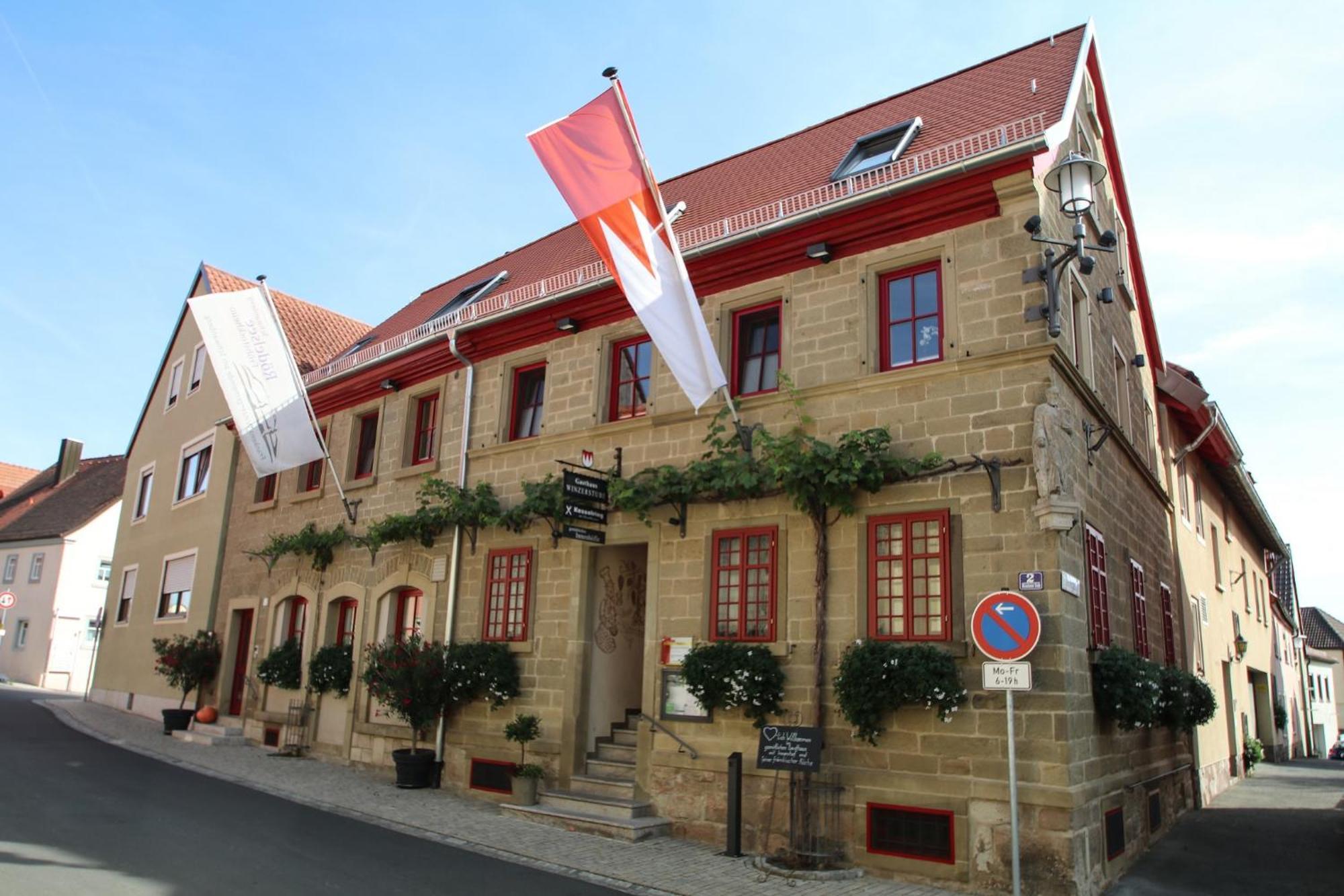 Gasthaus Winzerstube & Hotel Rödelsee Exterior foto